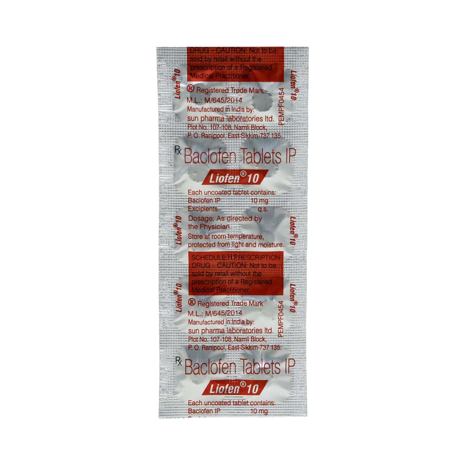 LIOFEN 10MG TAB.
